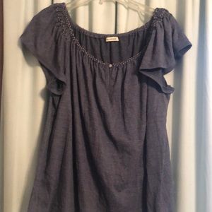 Cute blue top ready for new home’